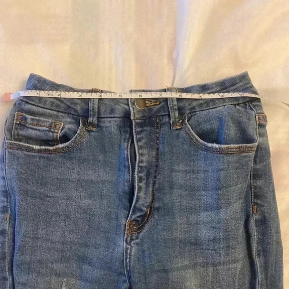 Slim fit denim jeans for young girls (9-14 years old) fashion and stylish! - Picture 9 of 12